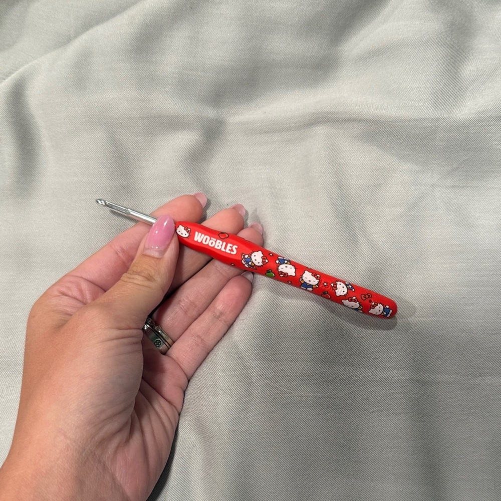 Woobles Hello Kitty Crochet Hook